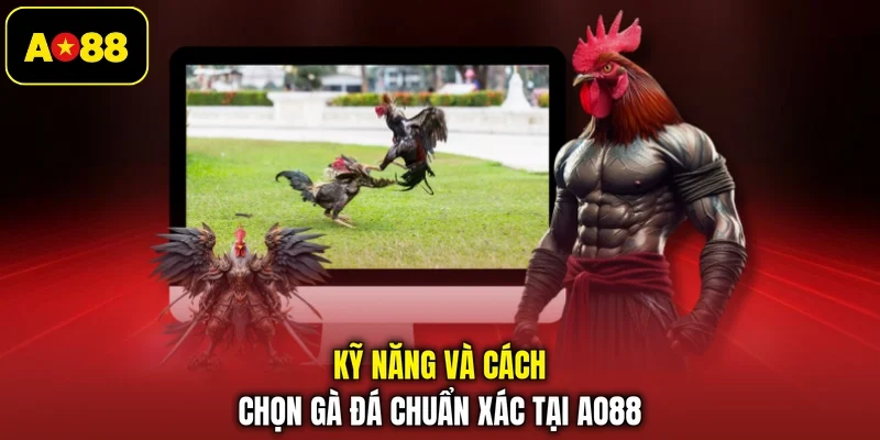 Kỹ năng và cách chọn gà đá chuẩn xác tại AO88